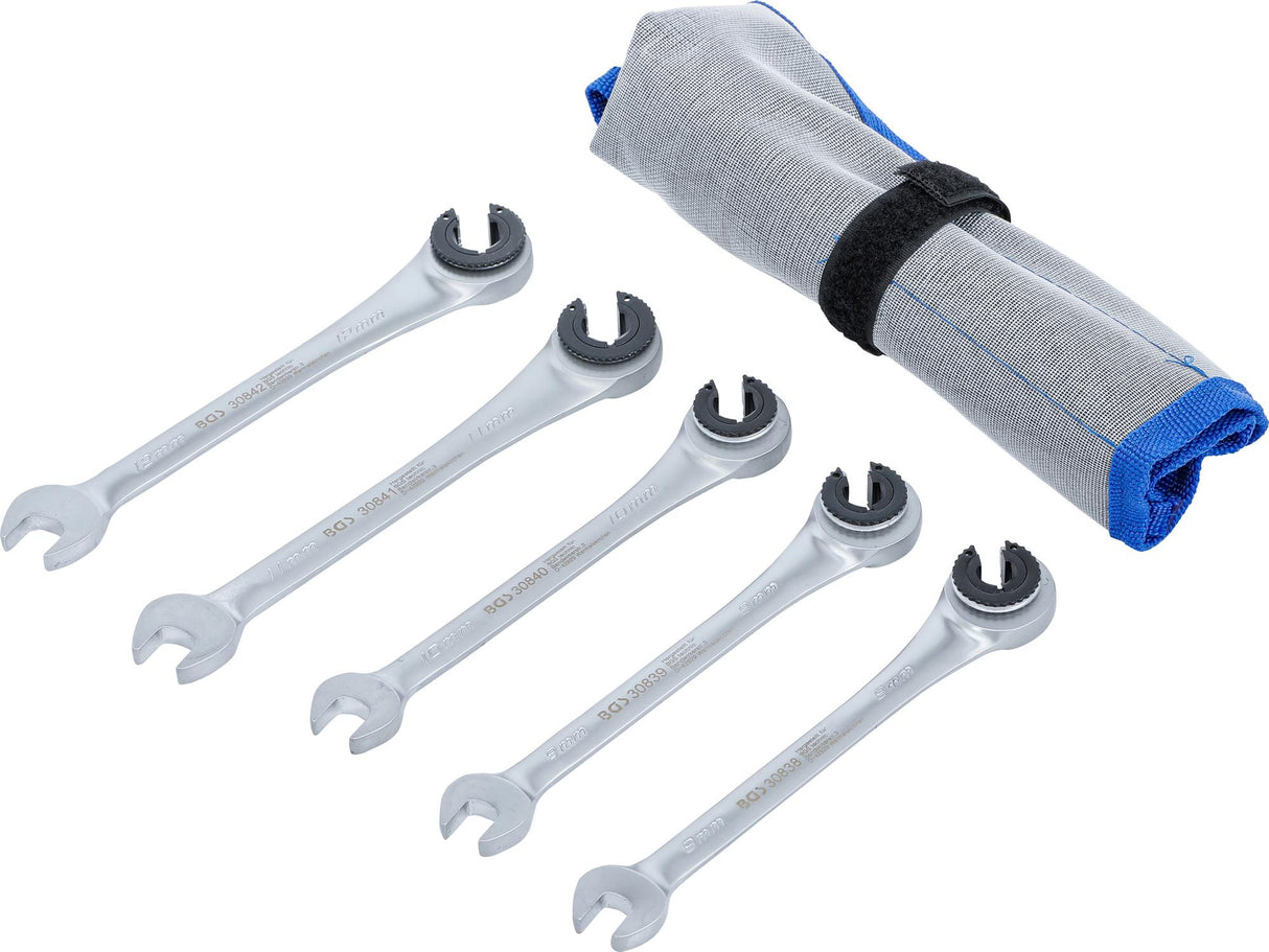RATCHET COMBINATION WRENCH SET | OPEN | 5 PCS. (30836)