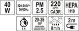 AIR PURIFIER 40W, 220M3/H (66930)