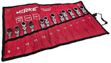 RATCHET WRENCH SET | FLEX HEAD | 8-19 MM | 12 PCS. (H00403)