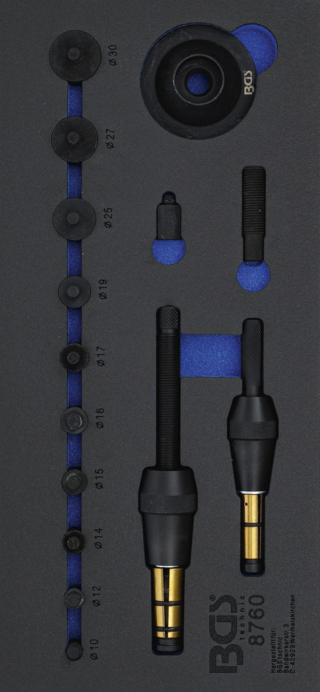 TOOL TRAY 1/3 | CLUTCH ALIGNING TOOL SET | 17 PCS. (8760)