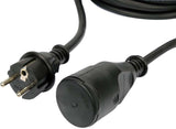 RUBBER EXTENSION CABLE IP44, 3X1.5MM2 30M (YT-81023)