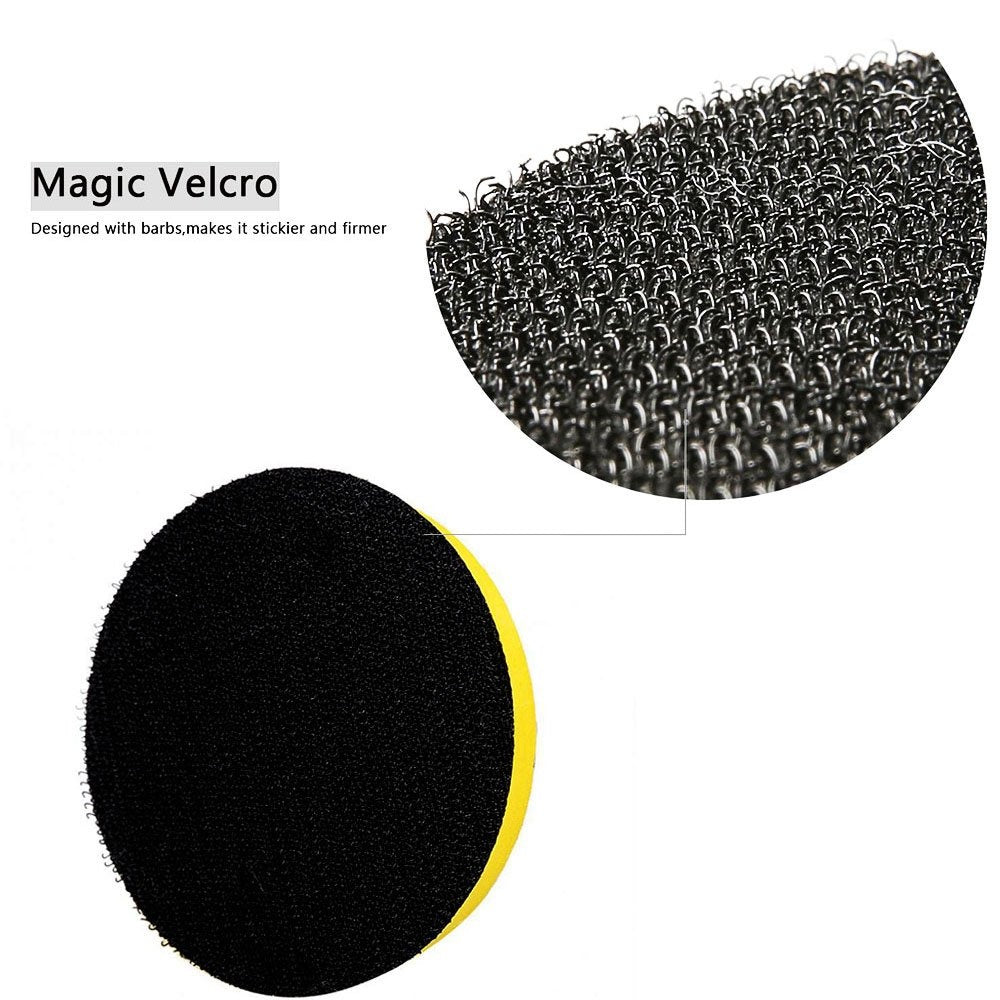 POLISHING PAD SET | CONICAL | Ø 115 MM | 7 PCS. (BW1007)