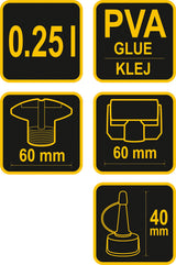 GLUE APPLICATOR -BOTTLE KIT (78027)