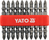 SCREWDRIVER BITS 10PCS PH2X65MM (YT-0481)