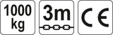 CHAIN BLOCK 1,0 T (YT-58951)