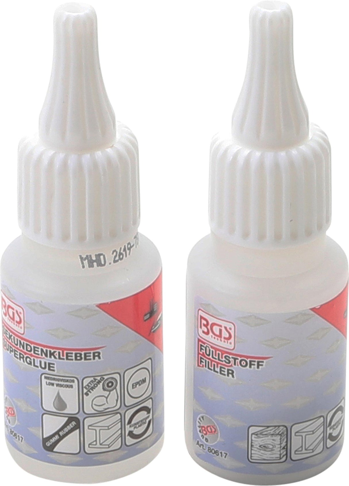 ADHESIVE REPAIR KIT | 2-COMPONENT GLUE | 20 G INDUSTRIAL ADHESIVE / 20 G GRANULATE (80617)