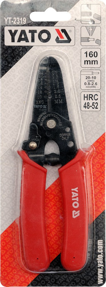 UNIVERSAL WIRE STRIPPER 0.8-2.6MM (YT-2319)