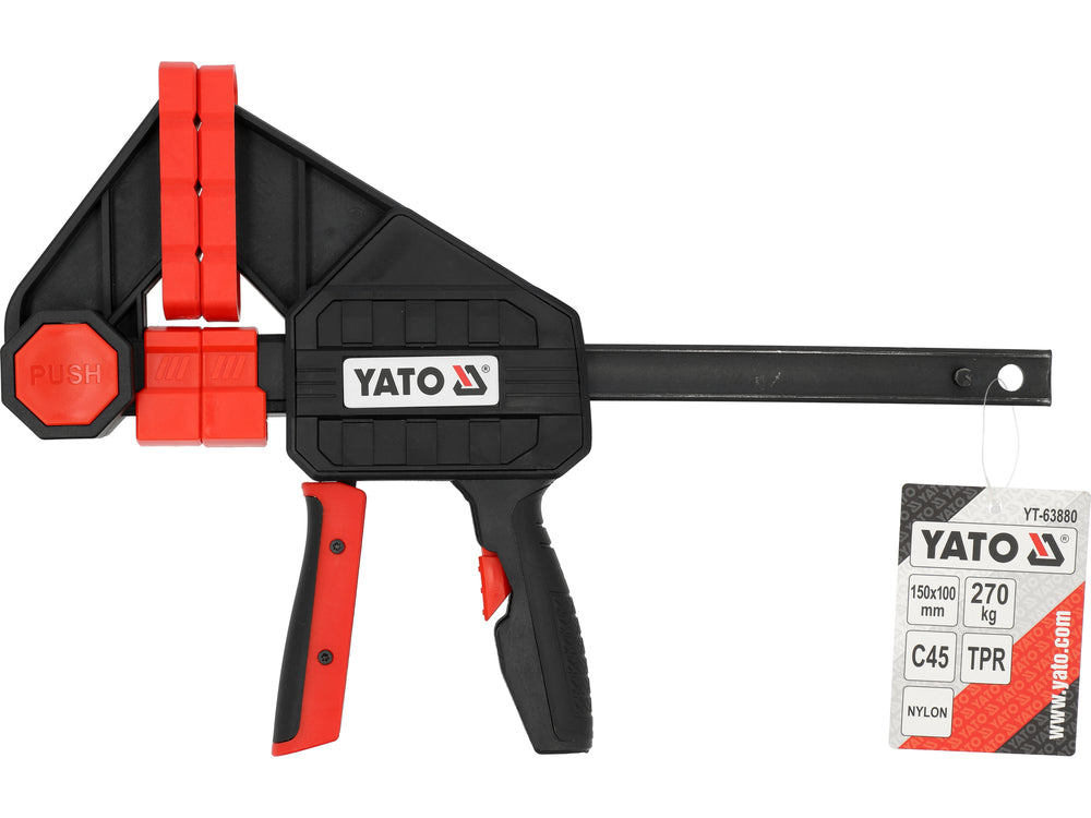F-TYPE CLAMPS | QUICK RELEASE | 150 MM / 270 KG (YT-63880)