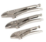 LOCKING PLIERS SET | 125/175/250 MM | 3 PCS. (PL109)