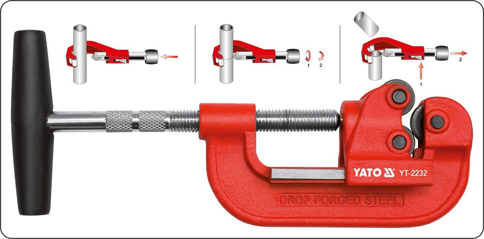PIPE CUTTER 10-40MM (YT-2232)