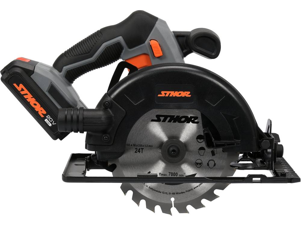 CIRCULAR SAW 20V 165MM - 2AH (78133)