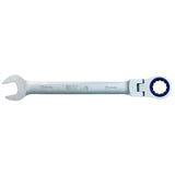 FLEX HEAD RATCHET WRENCH 72 TEETH CR-V 15 MM (1565)