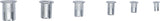 RIVET NUTS ASSORTMENT | ALUMINIUM | 150 PCS. (14127)