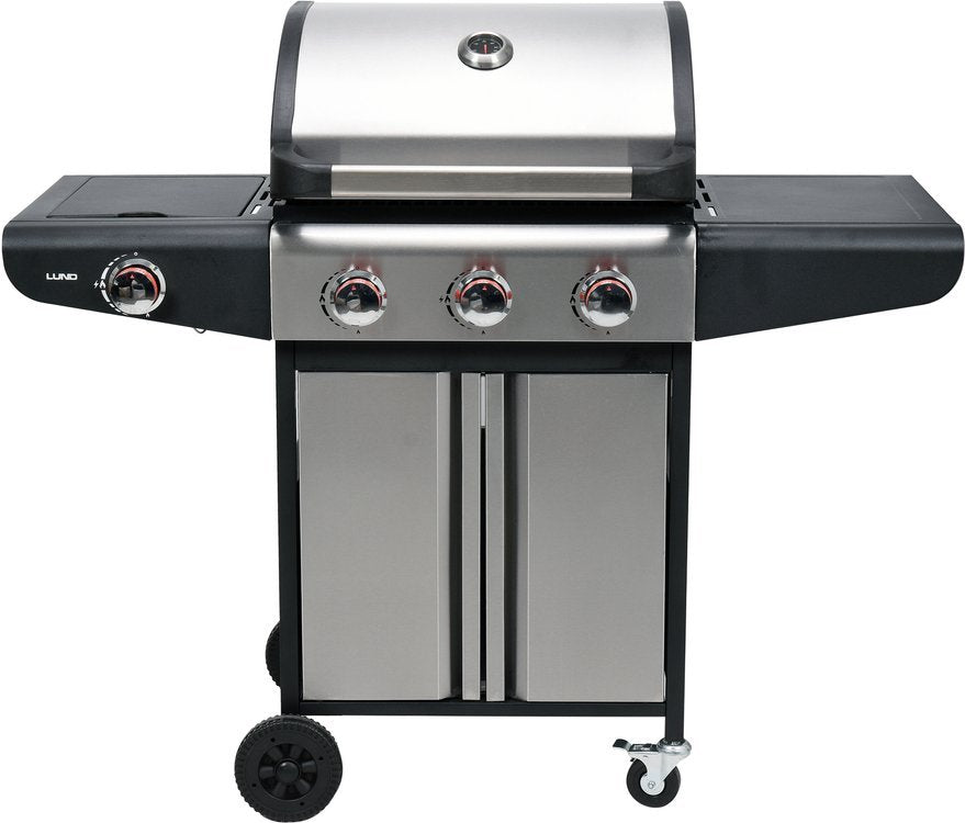 OUTDOOR GRILL | GAS | 3 + 1 | STAINLESS STEEL | 12.8 KW (99651)