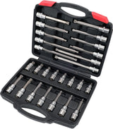 MULTI SPLINE SOCKET BIT SET 1/2" (YT-77542)