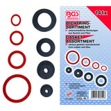 SEAL RING ASSORTMENT | RUBBER AND FIBREGLASS | 141 PCS. (8059)