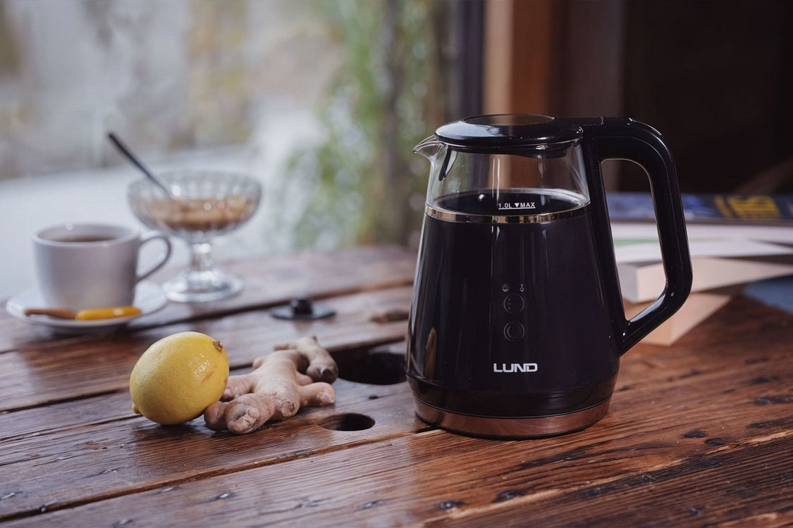 EL. KETTLE 1L, TEMP. CONTROL, BLACK (68216)