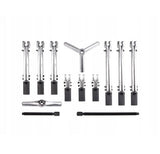 INTERNAL / EXTERNAL PULLER SET, 2/3-JAW | 35-135 MM | 12 PCS. (SK1343)