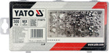 300 PCS SS STEEL NUTS METRIC ASSO (YT-06773)