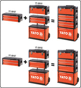 TOOL BOX W. 2 DRAWERS (YT-09107)