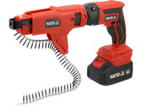 DRYWALL SCREWDRIVER 18V - BATTERY 4 AH (YT-82075)