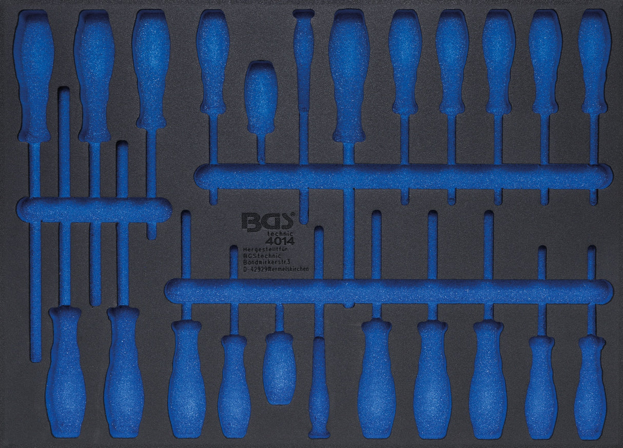 TOOL TRAY 3/3: SCREWDRIVER SET | 23 PCS. (4014)