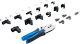 CRIMPING PLIERS SET WITH WATERPROOF CONNECTOR PARTS | 220 PCS. (9097)