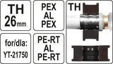 DIES TH26 FOR PRESS YT-21750/YT-21751 (YT-21754)