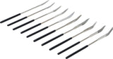 DIAMOND HOLE FILE SET | BENT | 140 X 3 MM | 10 PCS. (1921)
