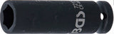 IMPACT SOCKET HEXAGON, DEEP | 12.5 MM (1/2") DRIVE | 15 MM (7215)