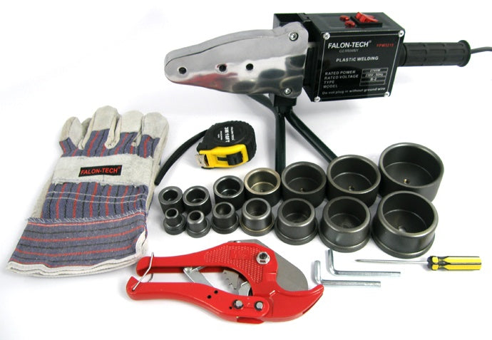 PLASTIC PIPE WELDING MACHINE | WITH KIT AND ACCESSORIES | 5-300C (HT63-16)