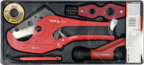 PLUMBER'S TOOL SET WITH TRAY NO.3 (YT-55482)