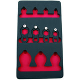BUTTERFLY TYPE WRENCH SET 4 PCS., 17-24 MM (1381)