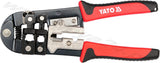 PLIERS FOR TELEPHONE CONNECTORS | RJ11, RJ12 AND RJ45 (YT-22422)