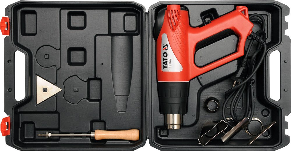 HOT AIR GUN 2000W W. ACCESSORIES LCD (YT-82293)