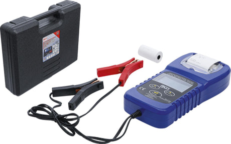 DIGITAL BATTERY TESTER AND CHARGER SYSTEM TESTER | WITH PRINTER (2133)