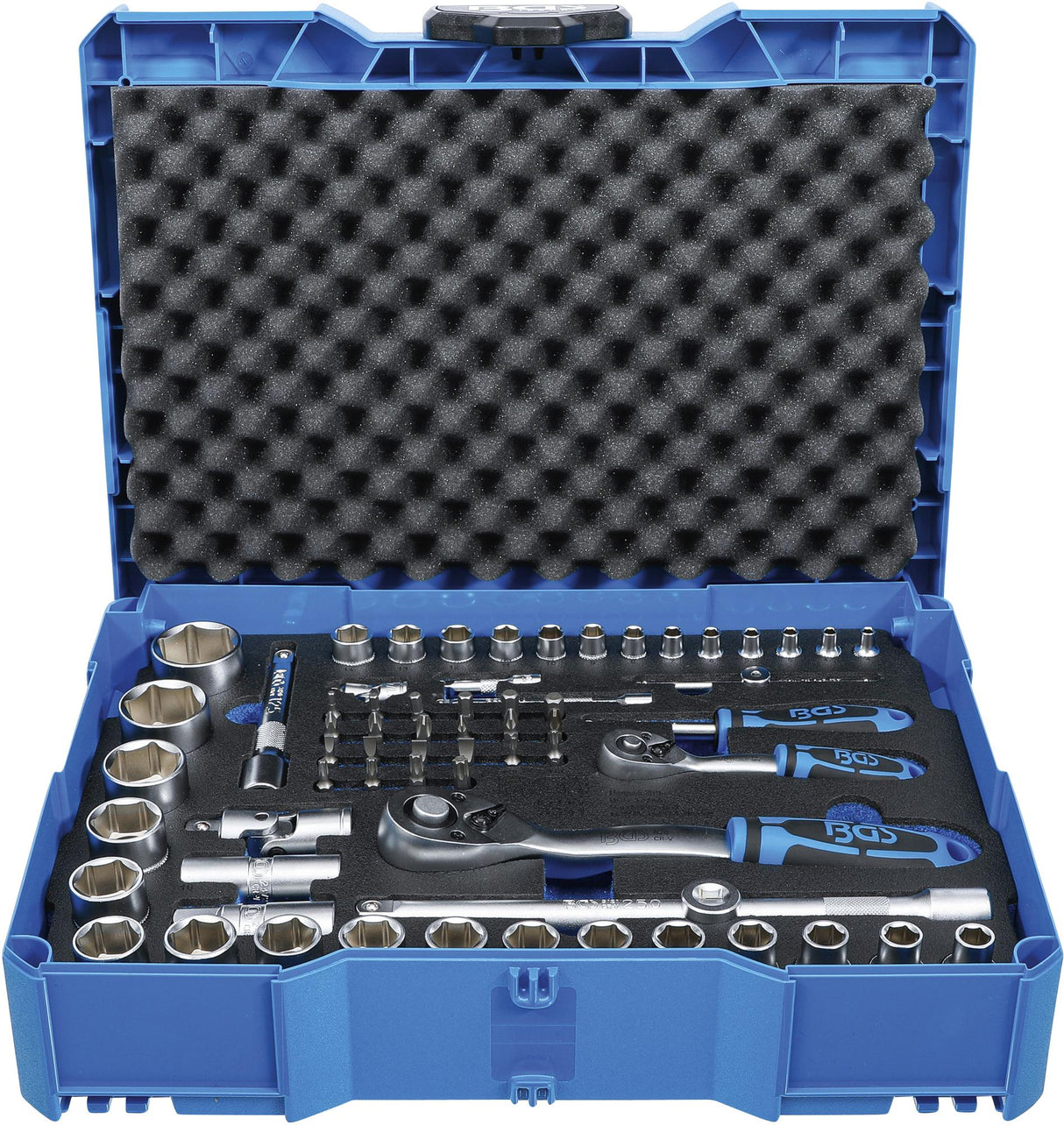SOCKET SET | 6.3 MM (1/4") / 12.5 MM (1/2") | BGS SYSTAINER® | 65 PCS. (3354)