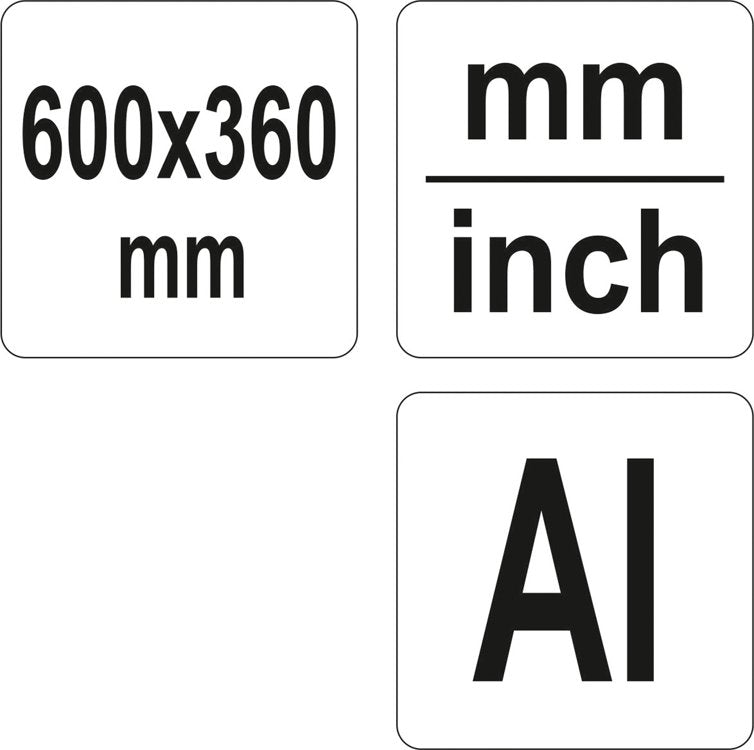 ADJUSTABLE T-SQARE 600 MM (YT-70791)