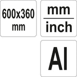 ADJUSTABLE T-SQARE 600 MM (YT-70791)