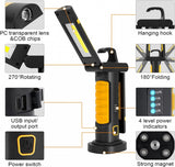 WORK LAMP RECHARGEABLE | COB CHIP + CREE XPG | 2 COB | 1200 LM (PWL2M)