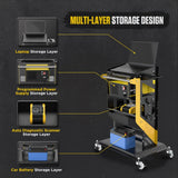TOOL TROLLEY ON WHEELS | DIAGNOSTIC TABLE | MOBILE (TDC300)
