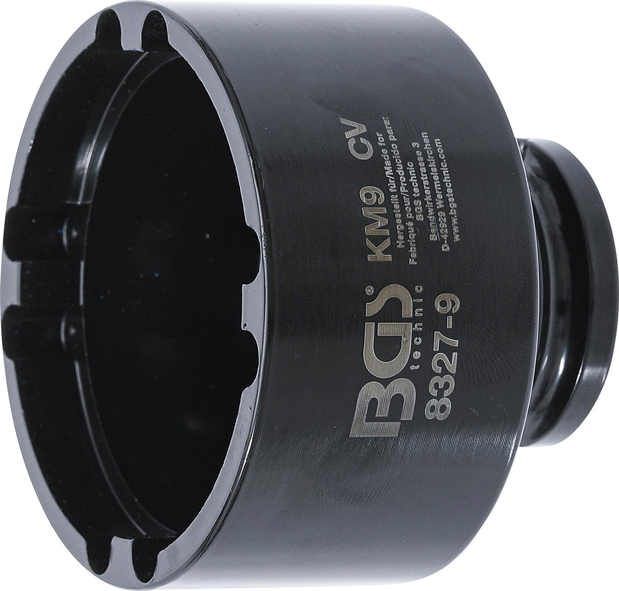 GROOVE NUT SOCKET | INSIDE TAPS | KM9 (8327-9)