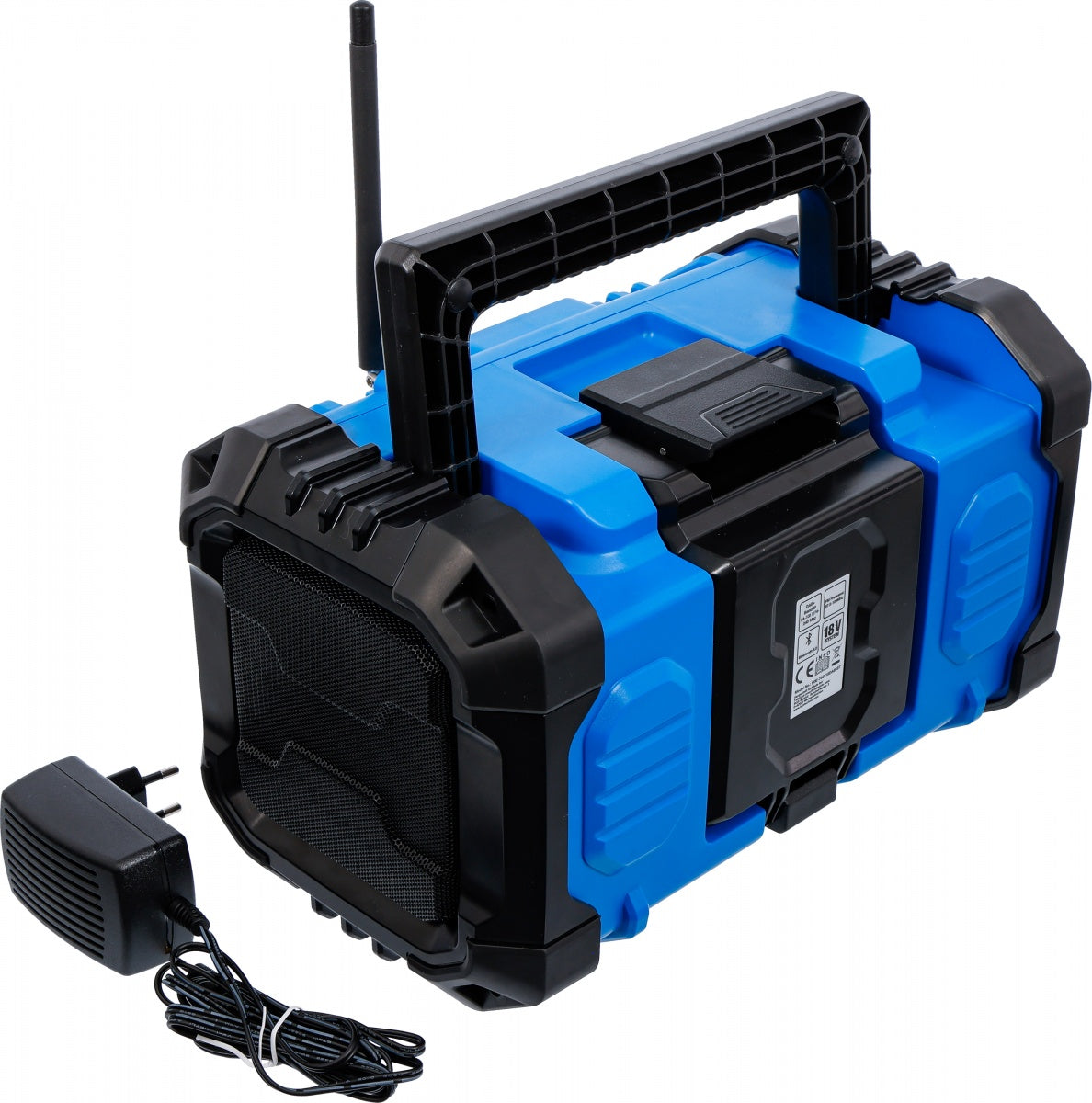 CORDLESS DAB RADIO | HYBRID | 18 V AND 230 V | WITHOUT RECHARGEABLE BATTERY (7387)