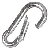 SNAP HOOK 8X80 MM, GALVANIZED (ES-8X80)