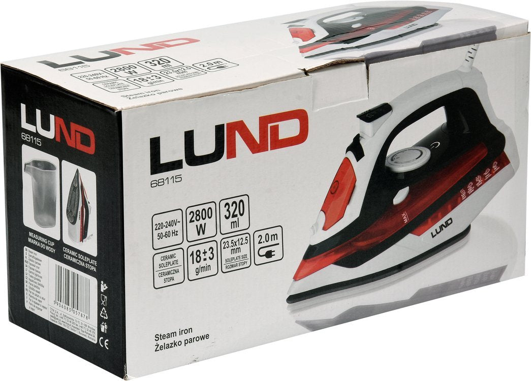 STEAM IRON 2800W, 320ML (68115)