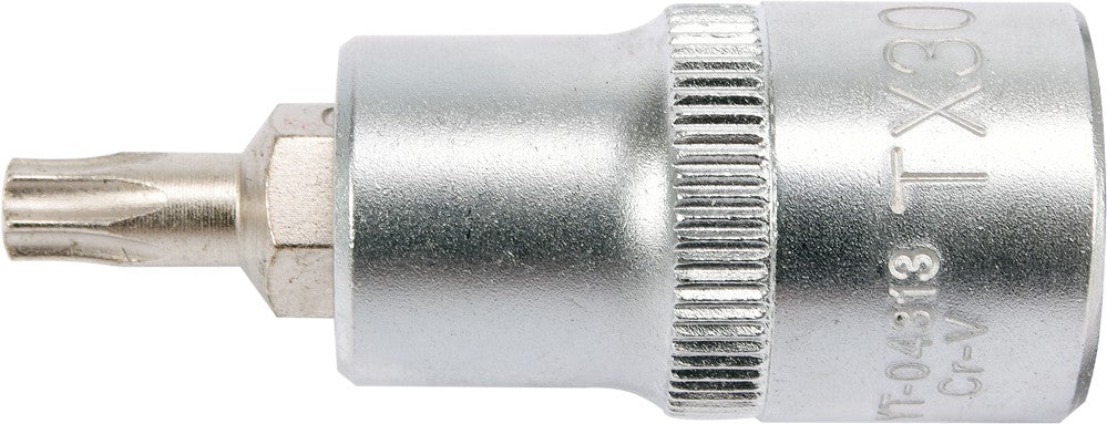 SOCKET BIT TORX 1/2" T30 L55MM (YT-04313)