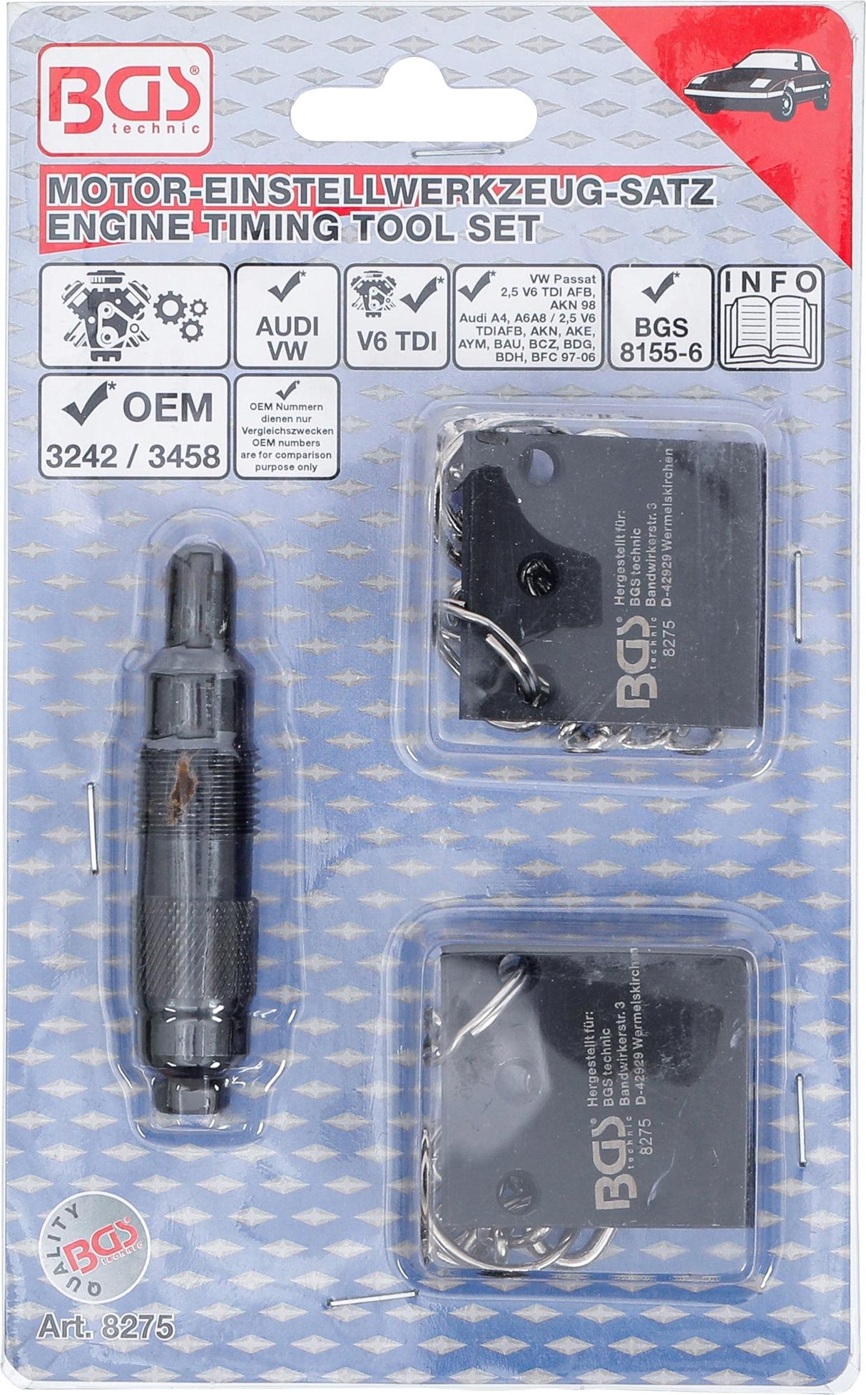 ENGINE TIMING TOOL SET | FOR AUDI, VW V6 TDI (8275)