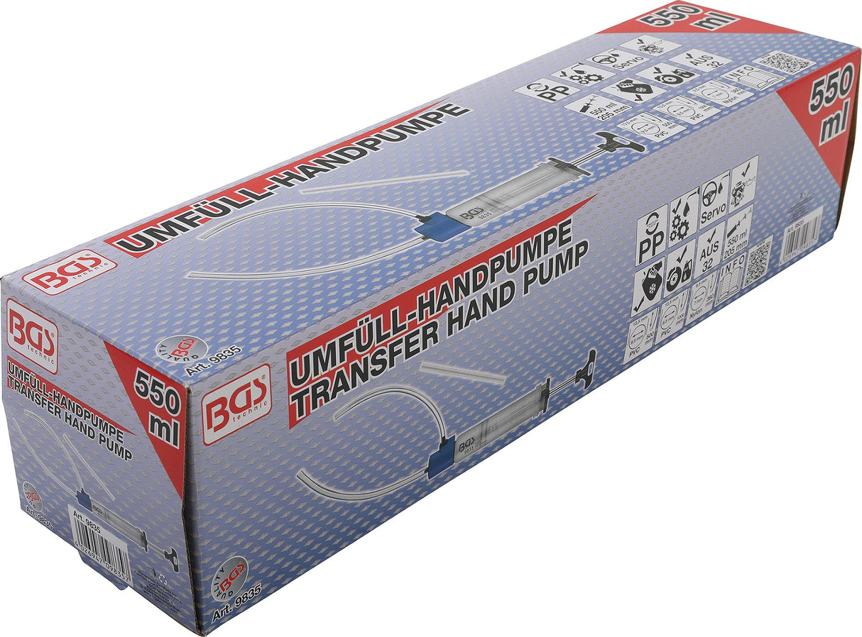 HAND TRANSFER PUMP | 550 ML (9835)