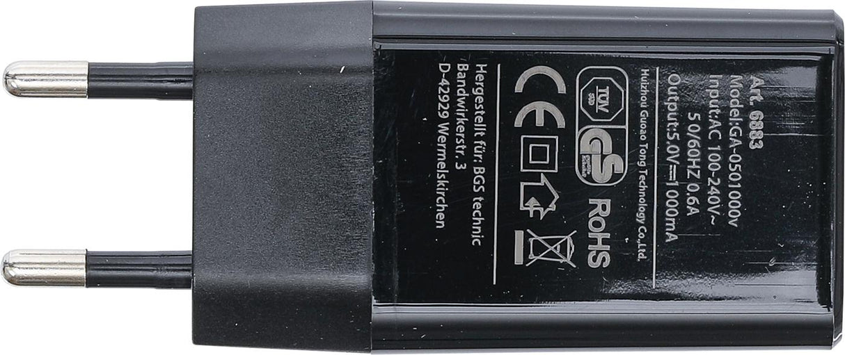 UNIVERSAL USB CHARGER | 1 A (6883)