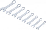 COMBINATION SPANNER SET | EXTRA SHORT | INCH SIZES | 3/8" - 7/8" | 8 PCS. (32140)